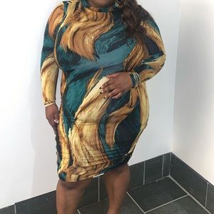 Plus size Fashionnova body-con dress
